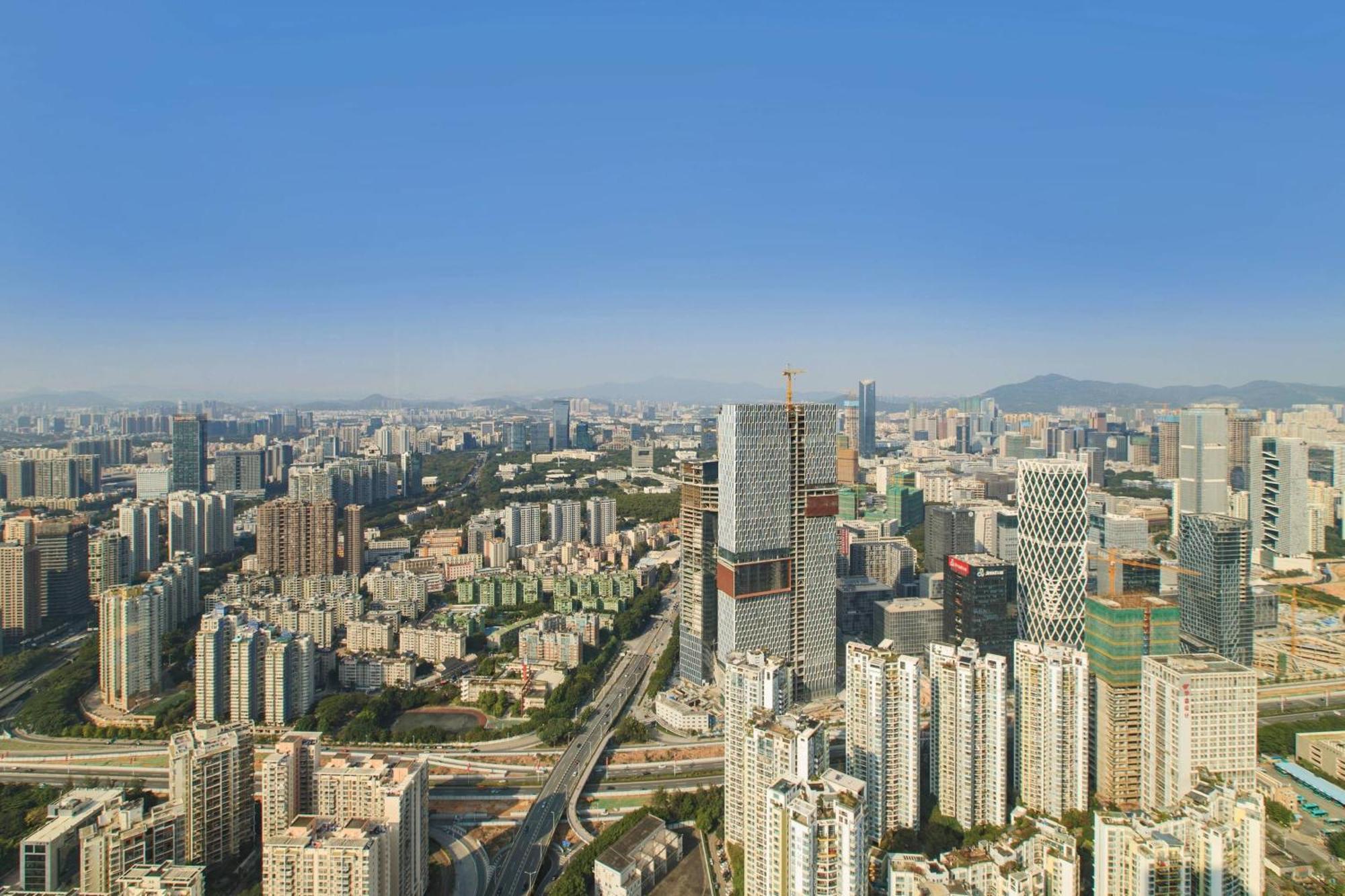 선전 메리어트 호텔 난샨 선전 시 외부 사진